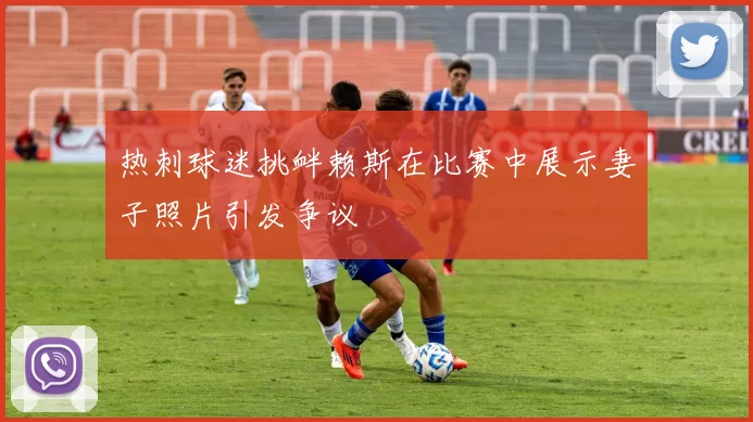 热刺球迷挑衅赖斯在比赛中展示妻子照片引发争议